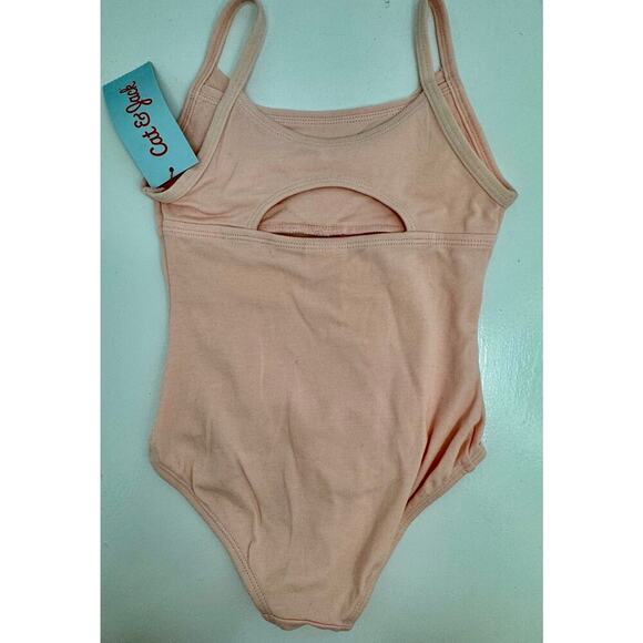 Cat & Jack Girls Leotard – XS (4/5) Ballet Dance Gymnastics Bodysuit Pink – NWT - Picture 6 of 8